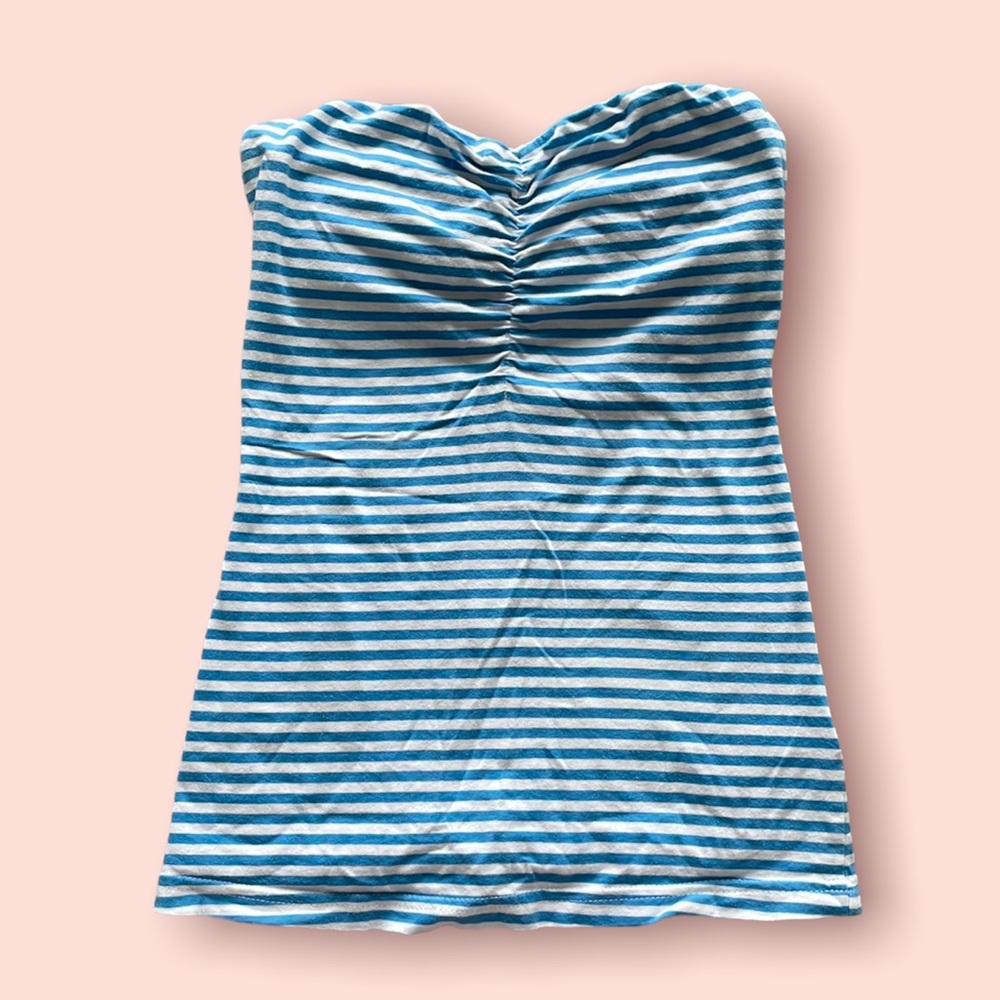 H&M striped tube top